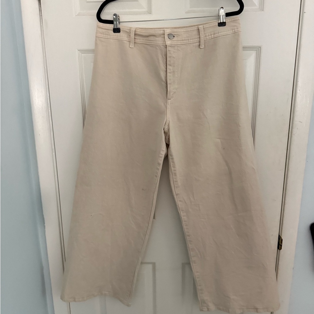 Universal Thread Cream Wide-Leg Pants